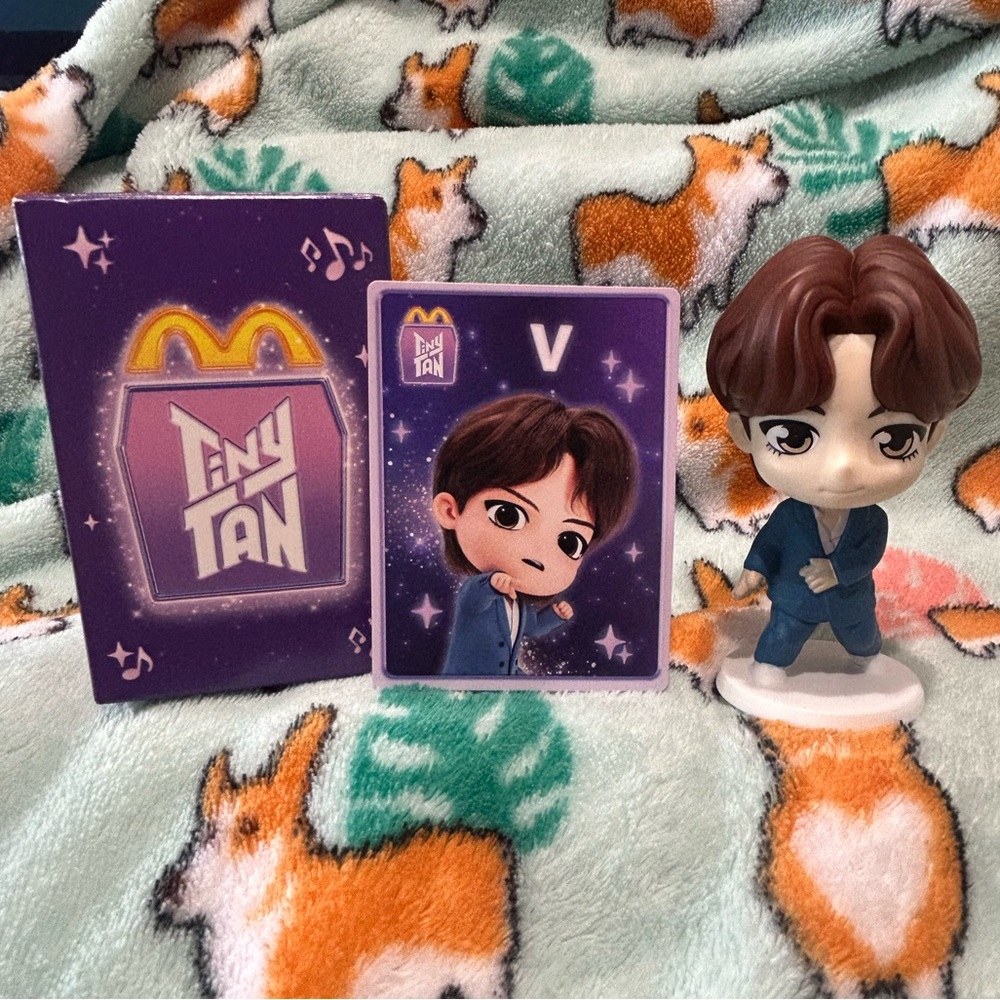 TinyTan V Figure - Photocard and Box set